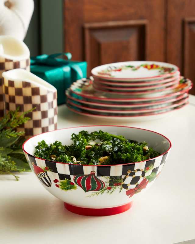 Deck the Halls Serving Bowl